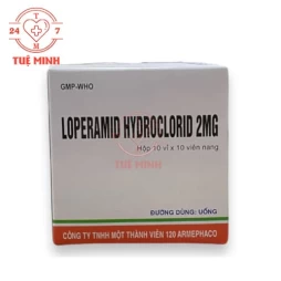 Loperamid hydroclorid 2mg Armephaco - Thuốc điều trị triệu chứng của tiêu chảy cấp